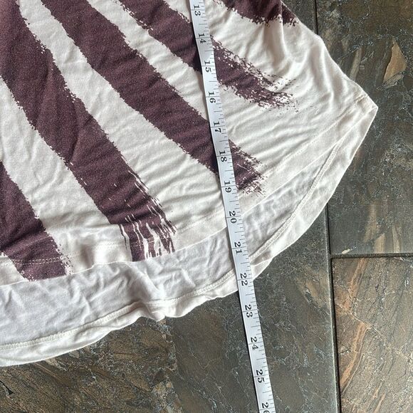 Ocean Drive Womens American Flag Flowy Tank Braided tie Size M - Picture 8 of 8